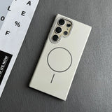 Luxury Slim Matte Magsafe Case for Samsung