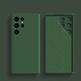 Liquid Soft Silicone Case For Samsung