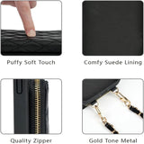 Diamond embroidery thread crossbody chain card bag case for iPhone