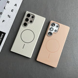 Luxury Slim Matte Magsafe Case for Samsung