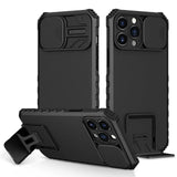 Shockproof Slide Camera Protection Magnetic Case For iPhone