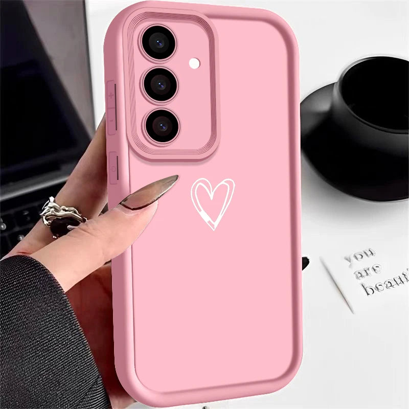 Simple Love TPU Case For Samsung Galaxy