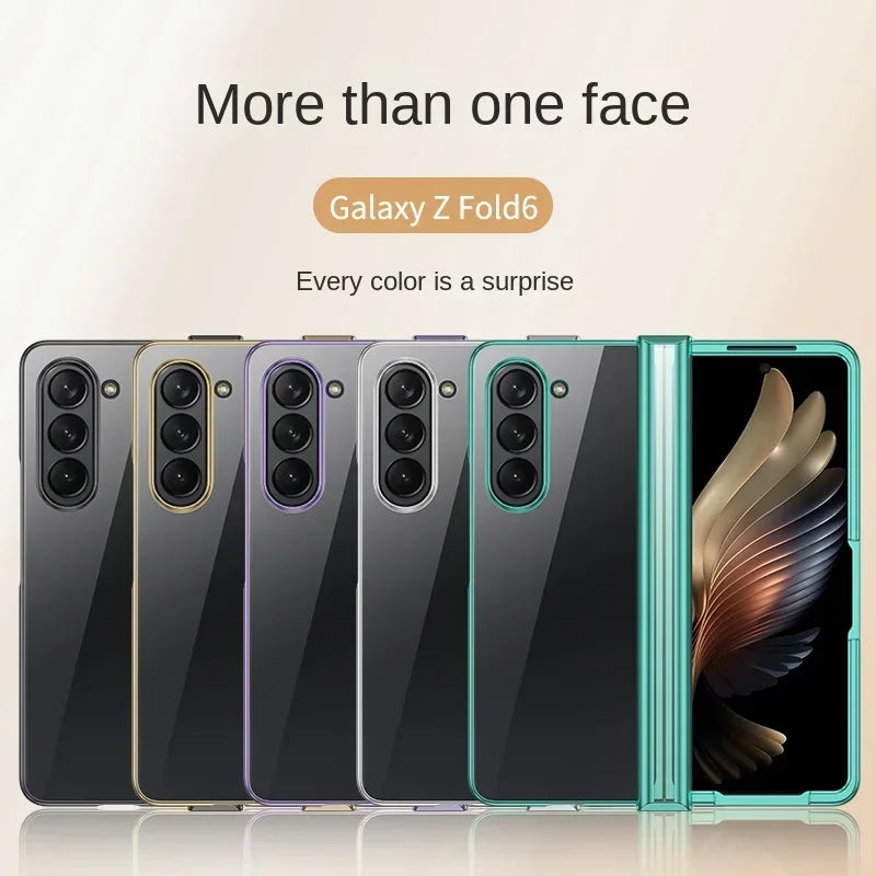 Electroplated Transparent Phone Case for Samsung Galaxy