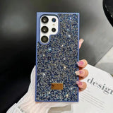 Luxury Flashing Swan Phone Case Shockproof and Anti Drop For Samsung Galaxy