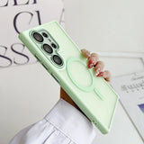 Matte Translucent Magsafe Case For Samsung