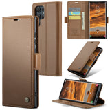 Luxury Business Leather Wallet Flip Case for Samsung
