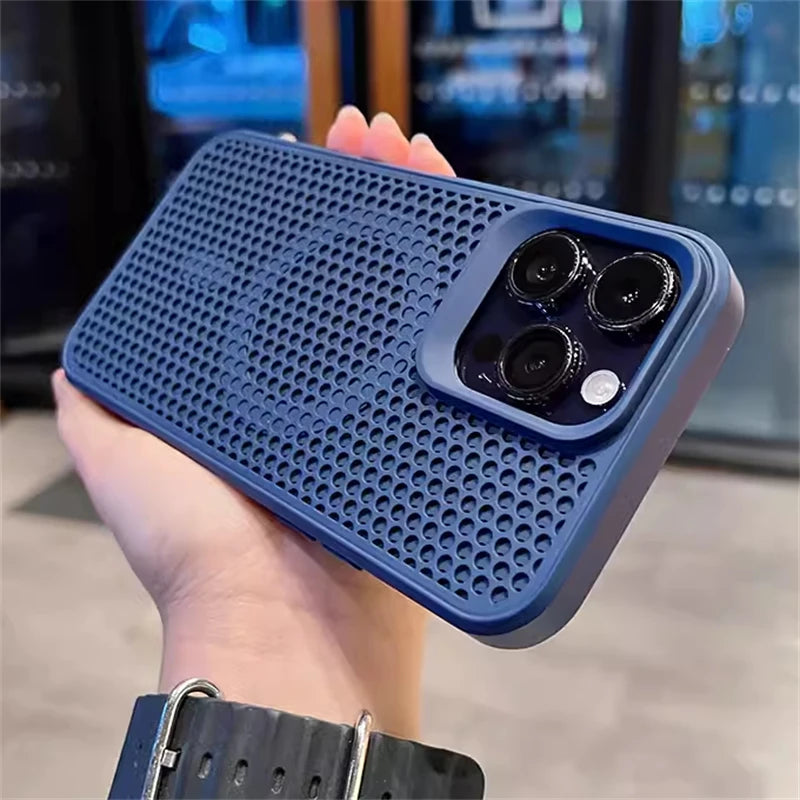 Heat Dissipation Mesh Case For iPhone