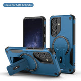 Fold Stand Holder Magnetic Armor Case For Samsung