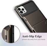 Card Slots Wallet Case For iPhone