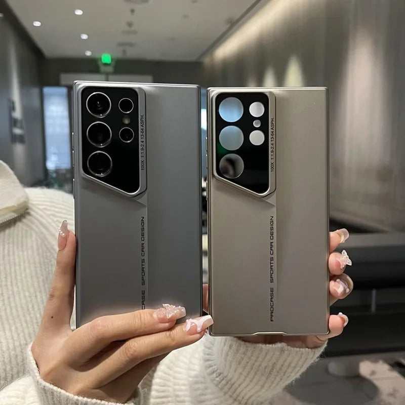 Matte Ultra Thin Blade Mecha PC Hard Phone Case for Samsung