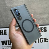 Slim Matte Hinge Protection Magsafe Case for Samsung