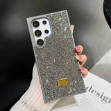 Luxury Flashing Swan Phone Case Shockproof and Anti Drop For Samsung Galaxy