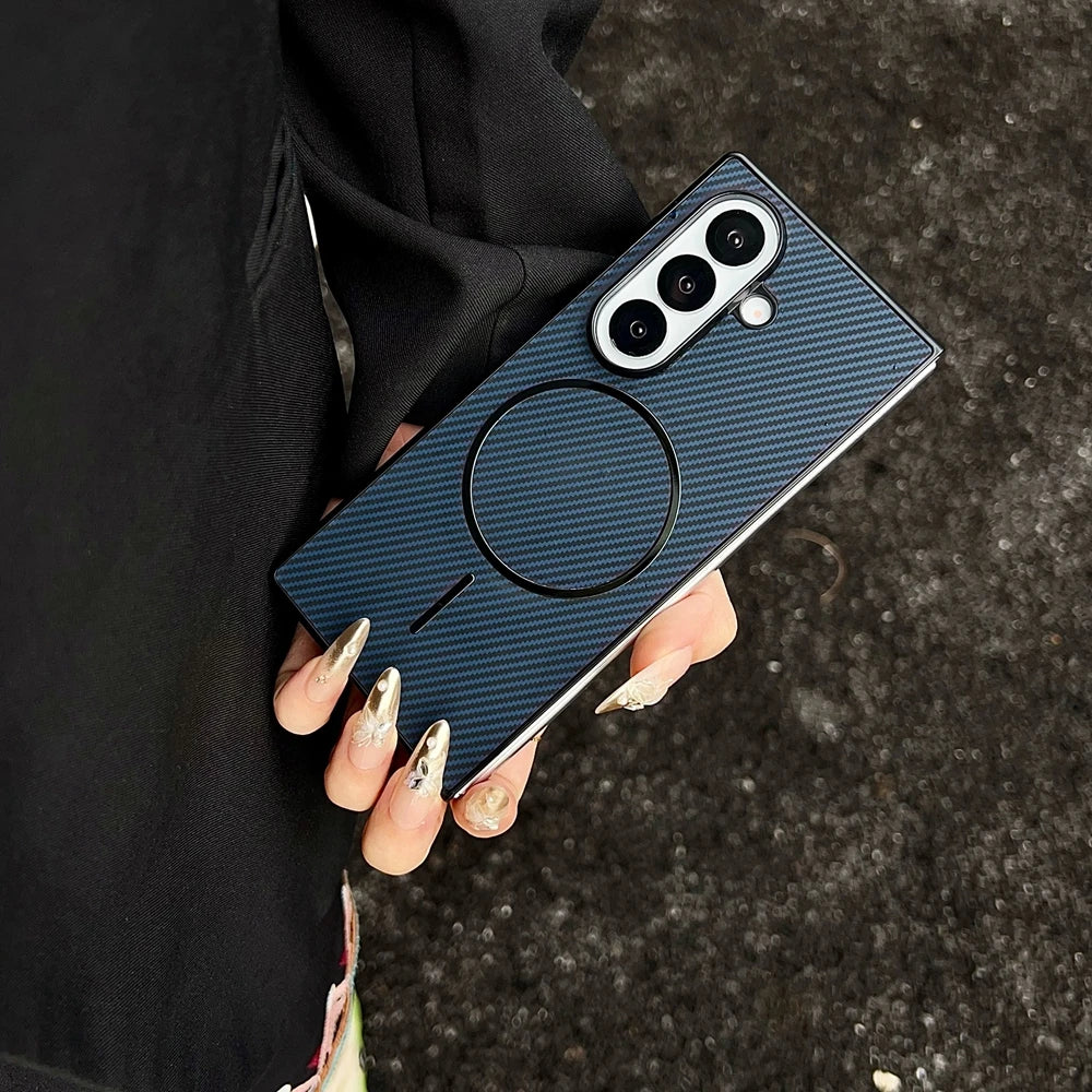 Ultra Thin Magsafe Carbon Fiber Case for Samsung