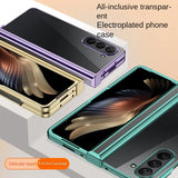 Electroplated Transparent Phone Case for Samsung Galaxy