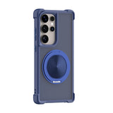 Military Armor Rotating Magnetic Stand Phone Case For Samsung