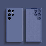 Liquid Soft Silicone Case For Samsung