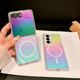 Rainbow Gradient Magsafe Case For Samsung