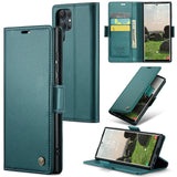 Luxury Business Leather Wallet Flip Case for Samsung