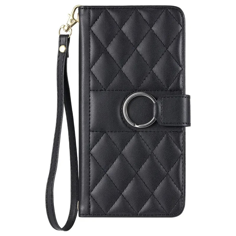 Leather Wallet Ultra Flip Case For Samsung Galaxy