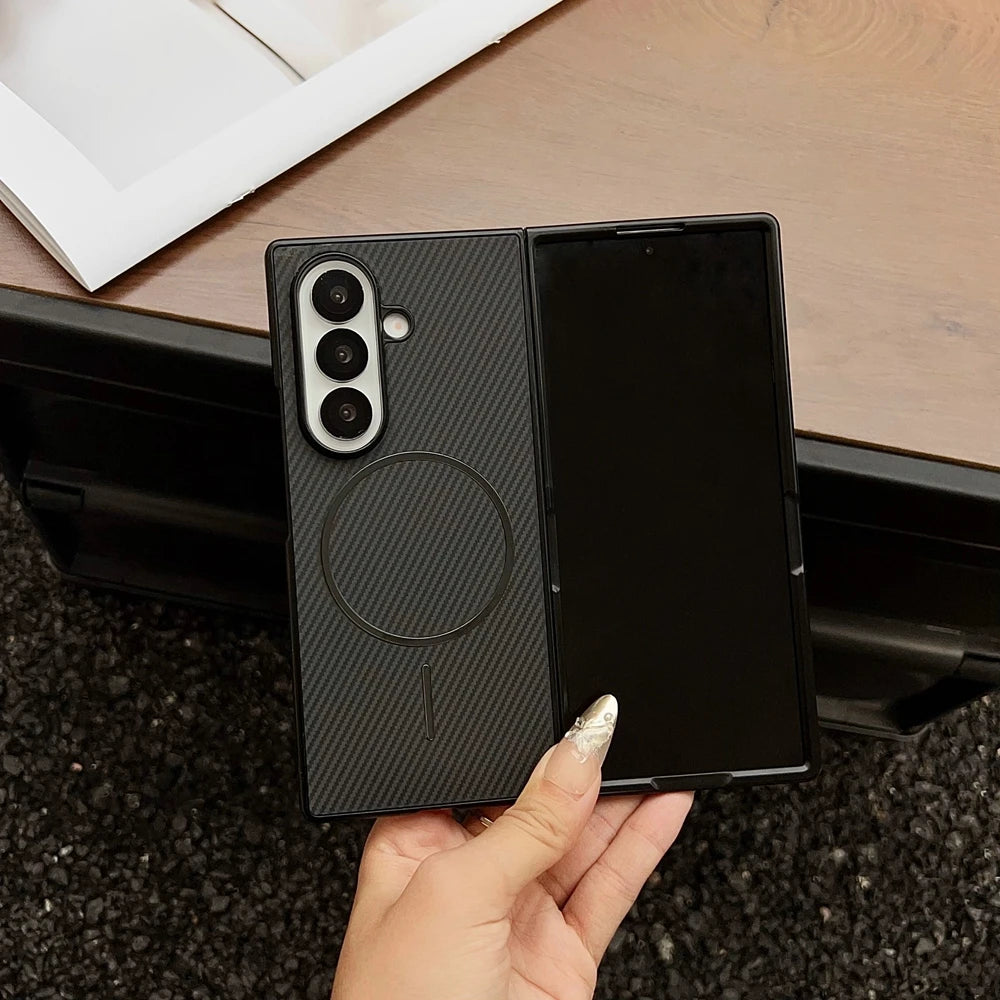 Ultra Thin Magsafe Carbon Fiber Case for Samsung