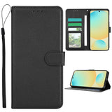 Wallet With Card Slot Magnetic Flip Leather Case For Samsung