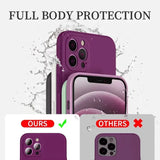 New Silicone Solid Color Fall and Collision Protection Case For IPhone