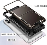 Card Slots Wallet Case For iPhone