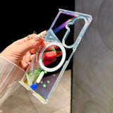 Rainbow Gradient Magsafe Case For Samsung