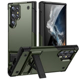 Heavy Duty Armor Shockproof Kickstand Case For Samsung