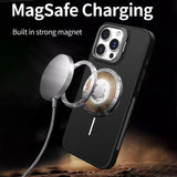 Magnetic Camera Stand Phone Case For iPhone