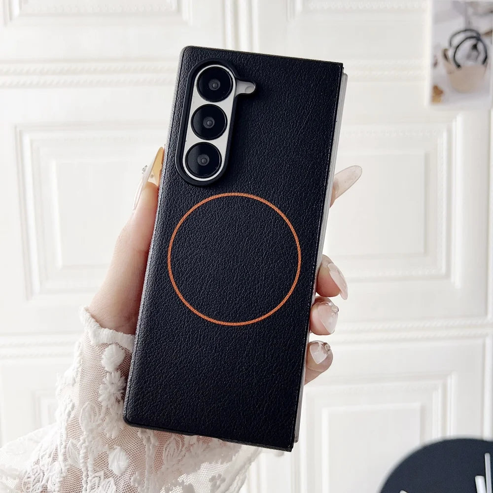 Ultra Thin Slim Folding Magnetic Case for Samsung