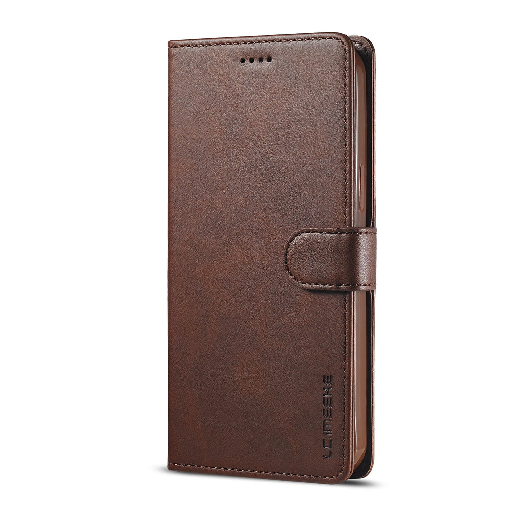 Business Leather + Flip Wallet Card Holder Case for Samsung Galaxy