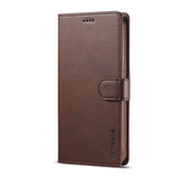 Business Leather + Flip Wallet Card Holder Case for Samsung Galaxy