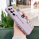 Cat Litter Phone Case For Samsung