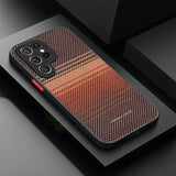 Luxury Real Aramid Fiber Matte Case For Samsung Galaxy