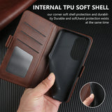 Funda Wallet Card Slot Luxury Leather Case For Samsung
