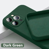 New Silicone Solid Color Fall and Collision Protection Case For IPhone