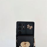 Crossbody Wallet Card Holder Case for Samsung