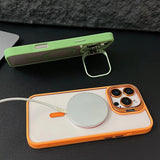 Luxury Magnetic Ring Stand Case For iPhone