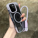 Luxury Clear Soft For Magsafe Case for iPhone