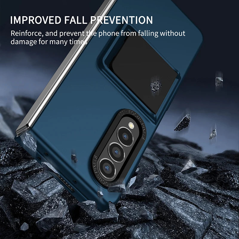 Frosted anti-fall bracket Case For Samsung