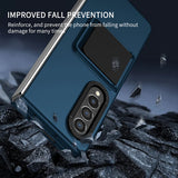 Frosted anti-fall bracket Case For Samsung
