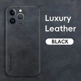 Luxury Leather Phone Case For iPhone