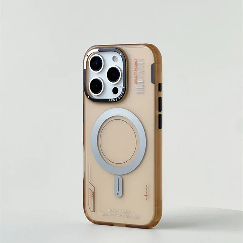 Skin Touch Magnetic MagSafe Phone Case For iPhone