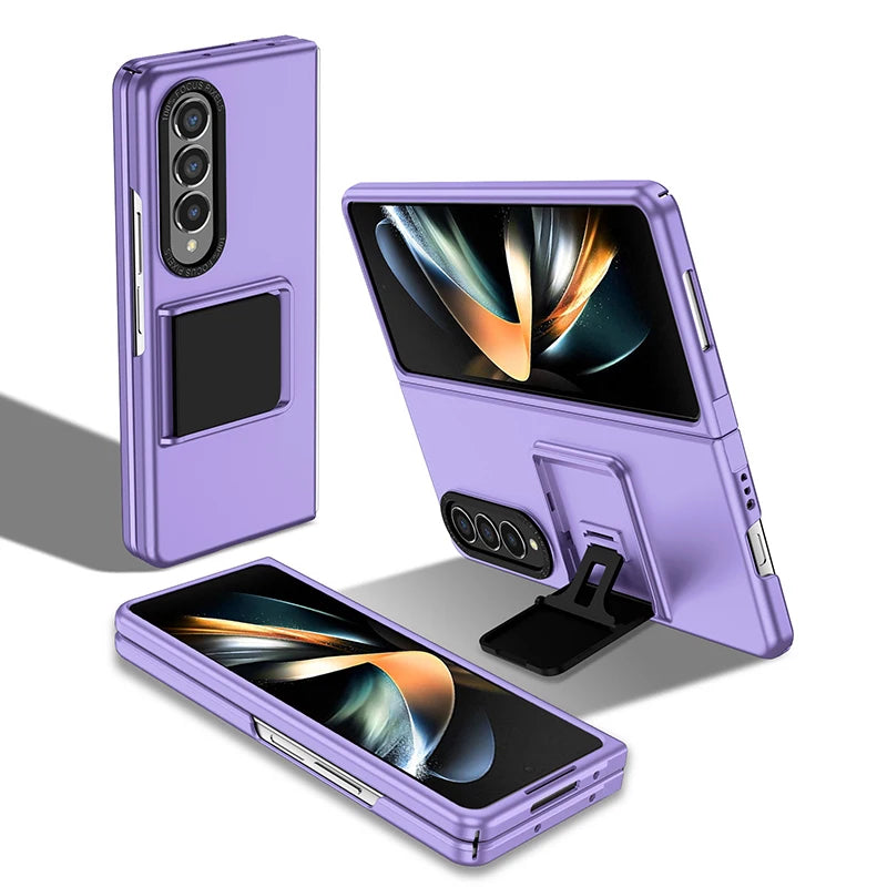 Frosted anti-fall bracket Case For Samsung
