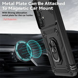 Anti-fall Shockproof Armor Case for Samsung Galaxy Ring Stand Case For Samsung