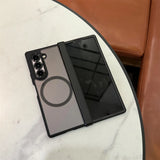 Luxury Transparent for Magsafe Case for Samsung Z Fold