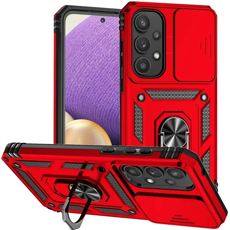 Anti-fall Shockproof Armor Case for Samsung Galaxy Ring Stand Case For Samsung