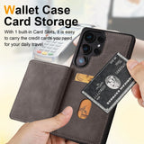 Leather Magnetic Case for Samsung