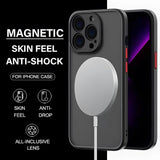 Shockproof Armor Matte Case For iPhone